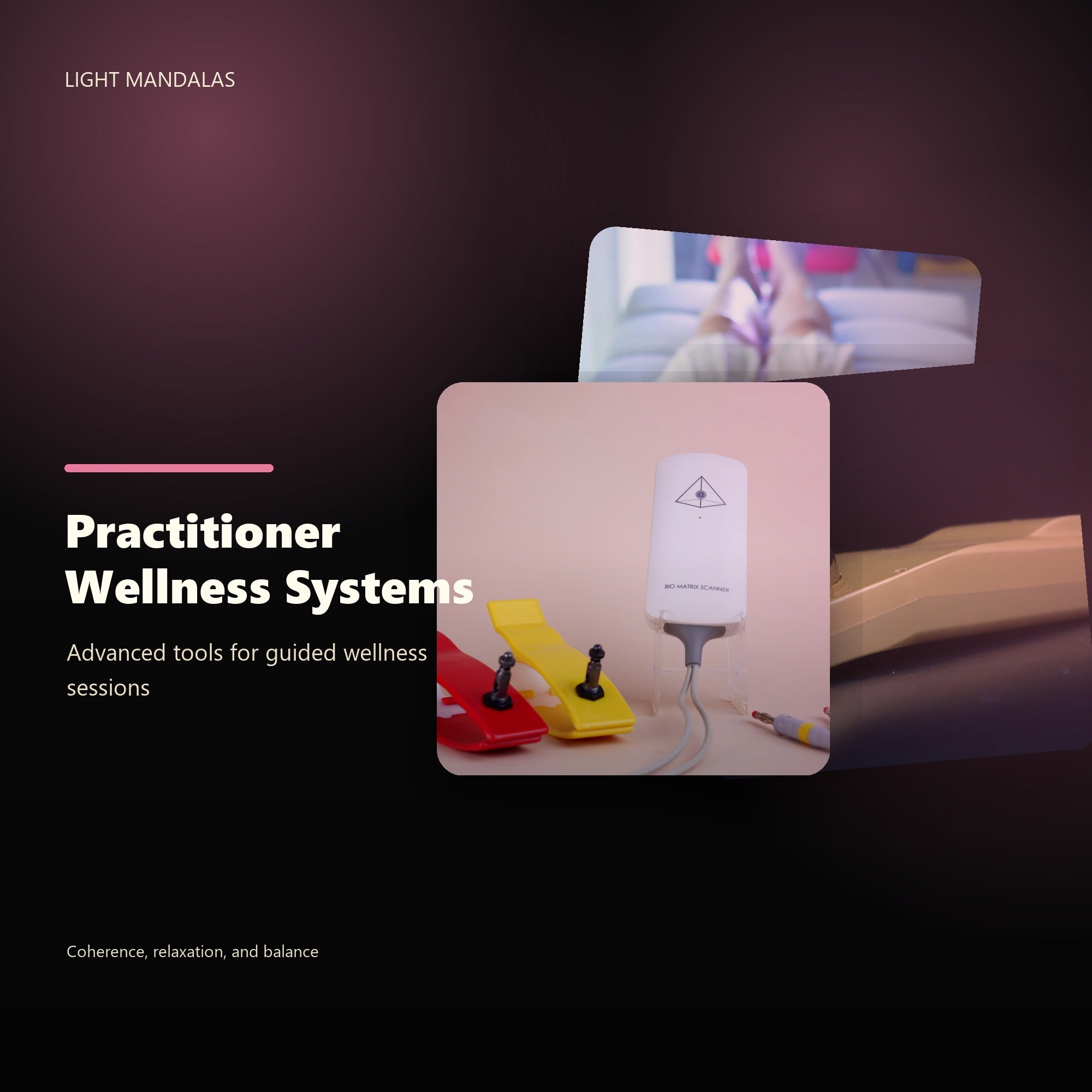 Practitioner wellness systems for guided sessions
