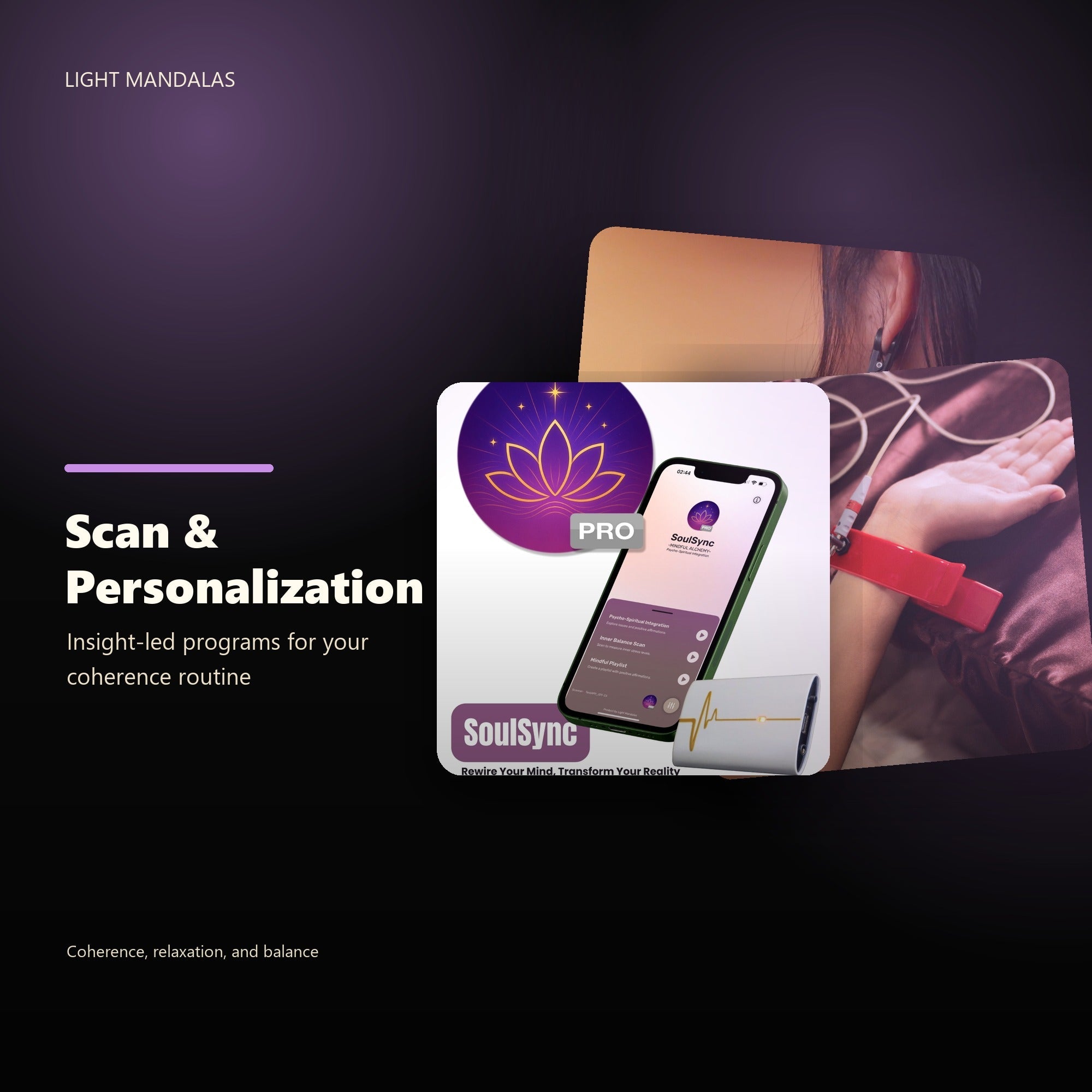 Scan and personalization tools for coherence routines