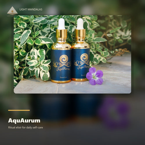 AquAurum ritual elixir for daily self-care