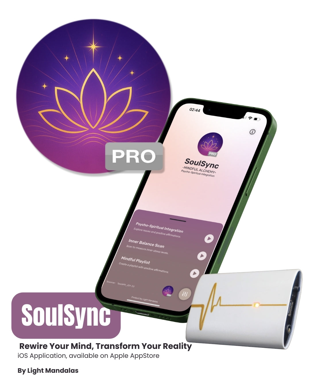 SoulSync Application (iOS) + Mandala Scan