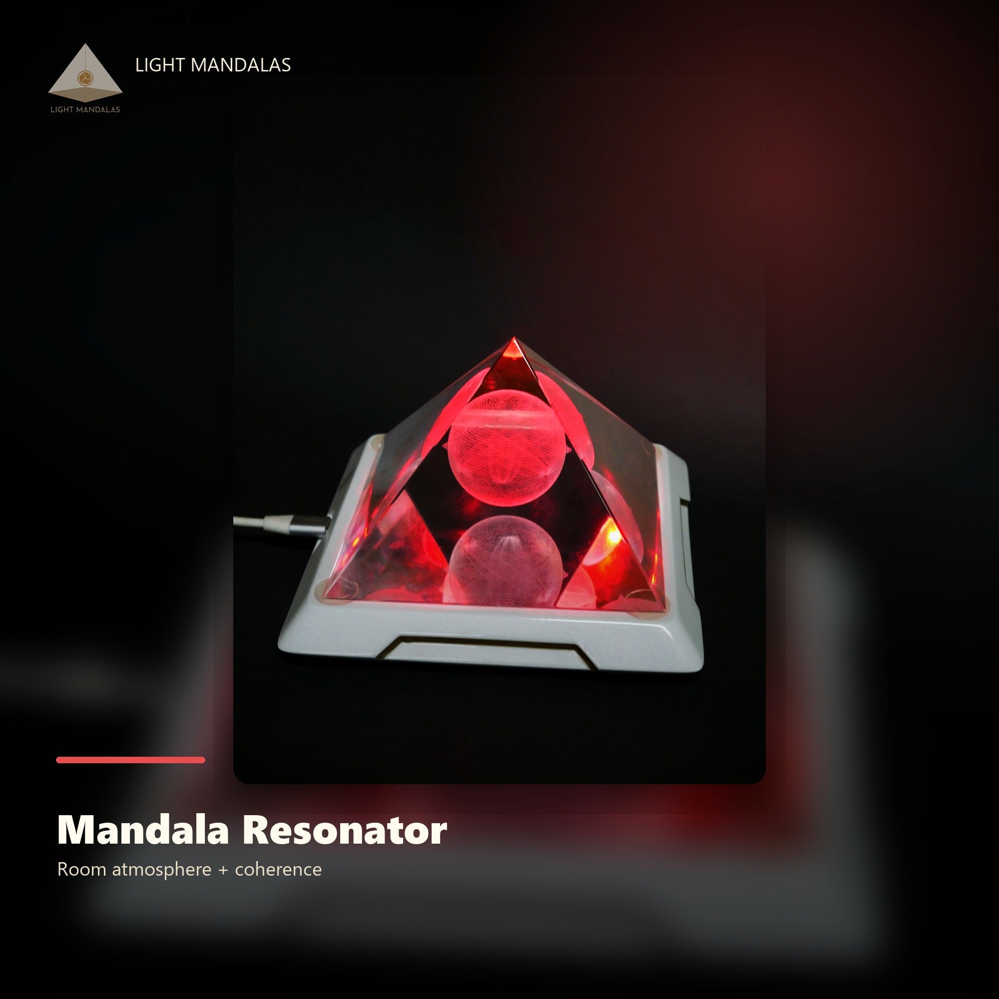 Mandala Resonator room atmosphere and coherence